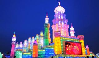 哈尔滨冰雕含鱼量极高 哈尔滨冰雕含鱼量极高